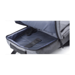 Zaino executive in poliestere per laptop con USB 15'' Activewear color grigio quinta vista