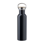 Bottiglie in acciaio da personalizzare 700ml Clip Neck color nero prima vista