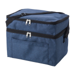 Borse termiche doppio scomparto tracolla tasca frontale IceCube color blu seconda vista