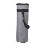 Borsa frigo pubblicitaria riciclata per bottiglia 1,5L Bottiglia RPET color grigio prima vista