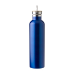 Borracce termiche in acciaio promozionali da 1L Clip Large color blu seconda vista