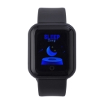 Smartwatch wireless multifunzione con cinturino regolabile color nero quinta vista