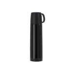 Thermos in acciaio inox da 500 ml con tappo che diventa una tazza 130ml color nero prima vista