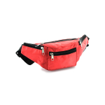 Marsupio in resistente poliestere 420D con 4 tasche con zip seconda vista