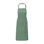 Il grembiule regolabile in twill di cotone da 240 g/m² e poliestere color verde pastello