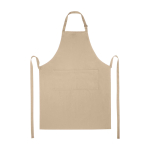 Il grembiule regolabile in twill di cotone da 240 g/m² e poliestere seconda vista frontale