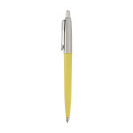 Penna a sfera con logo Parker Jotter Recycled con inchiostro blu vista laterale