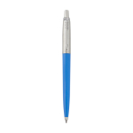 Penna a sfera con logo Parker Jotter Recycled con inchiostro blu seconda vista frontale