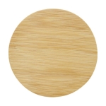 Barattolo di grandi dimensioni in vetro con coperchio in bambù da 940ml color naturale terza vista
