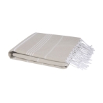 Telo hammam multiuso in cotone da 150 g/m² morbido e assorbente color beige