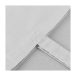 Shopper dai manici lunghi in cotone colorato 180 g/m² del Fairtrade color bianco prima vista