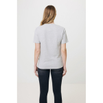 Tshirt 100% cotone misto riciclato e organico 180 g/m² Iqoniq Manuel color grigio chiaro jensato