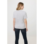 Tshirt 100% cotone misto riciclato e organico 180 g/m² Iqoniq Manuel color grigio chiaro jensato