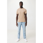 Tshirt 100% cotone misto riciclato e organico 180 g/m² Iqoniq Manuel color marrone chiaro