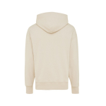 Felpa oversize in eco cotone regular fit 340 g/m² Iqoniq color beige seconda vista