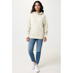 Felpa oversize in eco cotone regular fit 340 g/m² Iqoniq color beige