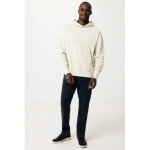 Felpa oversize in eco cotone regular fit 340 g/m² Iqoniq color beige