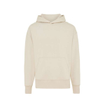 Felpa oversize in eco cotone regular fit 340 g/m² Iqoniq color naturale