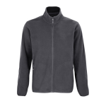 Giacchetto da uomo da 280g/m² in poliestere riciclato SOL'S Factor color grigio scuro