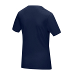 T-shirt da donna in 100% cotone biologico GOTS da 160 g/m² Elevate NXT color blu mare terza vista posteriore