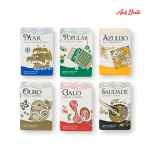 Saponette vegetali portoghesi con olio d'oliva e varie fragranze 75g vari colori
