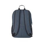 Zaino in RPET con scomparto imbottito per tablet da 10,1” e pc da 15,6” color blu seconda vista