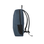 Zaino in RPET con scomparto imbottito per tablet da 10,1” e pc da 15,6” color blu terza vista