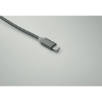 Portachiavi 2 in 1 con cavetto di ricarica e 3 connessioni diverse