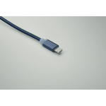 Portachiavi 2 in 1 con cavetto di ricarica e 3 connessioni diverse