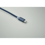 Portachiavi 2 in 1 con cavetto di ricarica e 3 connessioni diverse