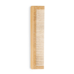 Pettine realizzato in legno di bambù da personalizzare color legno prima vista
