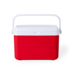 Borsa frigo vintage a doppia parete con maniglia rigida da 4l color rosso prima vista