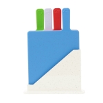 Set di 4 taglieri in PP per diversi tipi di alimenti color multicolore prima vista