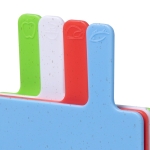 Set di 4 taglieri in PP per diversi tipi di alimenti color multicolore quinta vista