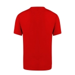 Maglietta unisex in 100% cotone pettinato ring spun da 160 g/m² color rosso seconda vista
