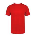 Maglietta unisex in 100% cotone pettinato ring spun da 160 g/m² color rosso prima vista