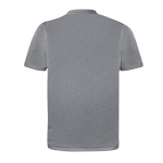 Maglietta tecnica in 100% poliestere microforato da 135 g/m² color grigio