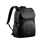 Zaino antitaccheggio con protezione RFID e tasca per pc da 16” in rPET color nero