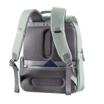 Zaino antitaccheggio con protezione RFID e tasca per pc da 16” in rPET color verde nona vista