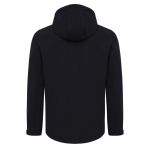 Giubbino softshell da uomo da 300 g/m² con tessuto a 3 strati Iqoniq color nero seconda vista