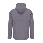 Giubbino softshell da uomo da 300 g/m² con tessuto a 3 strati Iqoniq color grigio jeansato seconda vista