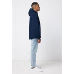 Giubbino softshell da uomo da 300 g/m² con tessuto a 3 strati Iqoniq color blu mare seconda vista con modello