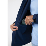 Giubbino softshell da uomo da 300 g/m² con tessuto a 3 strati Iqoniq color blu mare