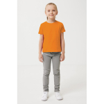 Maglietta per bambini in cotone riciclato da 160 g/m² Iqoniq color arancione
