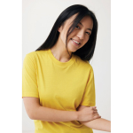 Maglietta unisex in cotone organico e riciclato da 160 g/m² Iqoniq color giallo