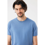 Maglietta unisex in cotone organico e riciclato da 160 g/m² Iqoniq color blu sbiadito