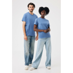 Maglietta unisex in cotone organico e riciclato da 160 g/m² Iqoniq color blu sbiadito