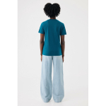 Maglietta unisex in cotone organico e riciclato da 160 g/m² Iqoniq color blu grigiastro