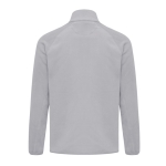 Giacchetto in poliestere riciclato da 240 g/m² anti-pilling Iqoniq color grigio chiaro terza vista