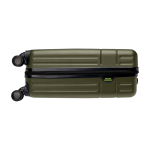 Trolley da cabina da 20'' con capacità da 40l in ABS riciclata terza vista frontale